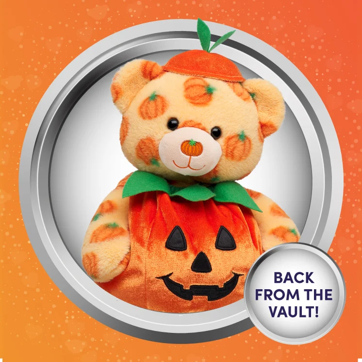 Pumpkin Pal Teddy Back from the Vault